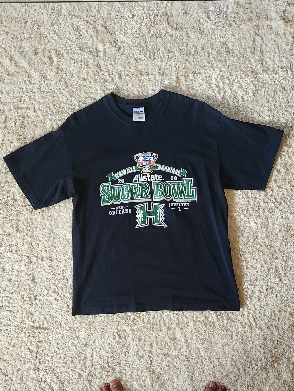 University Of Hawaii Sugar Bowl Graphic T-Shirt
